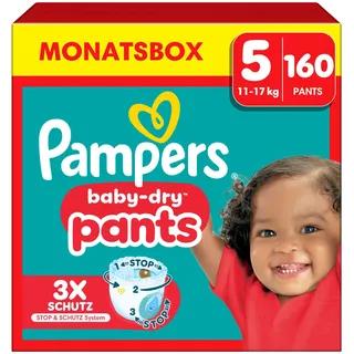 Pampers Baby-Dry Pants Gr. 5 (11-17 kg) 160 St.