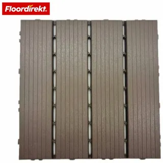 Floordirekt Klickfliese Majestic Witterungsbeständige Terrassenfliese 30 x 30 cm 11er-Set