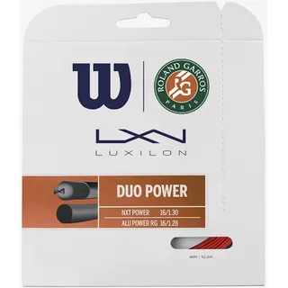 Wilson Unisex-Adult Duo Power Roland Garros Tennissaite, Bronze/Natural, 16G