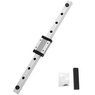 MGN12 500mm,Linearführung Miniatur Lineare Schienenführung mit MGN12H Carriage Block für 3D-Drucker und CNC-Maschine