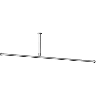 KS Handel 24 Duschvorhangstange 250-400 cm silber