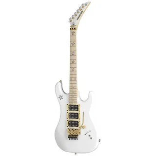 Kramer Guitars E-Gitarre, E-Gitarren, ST-Modelle, Jersey Star Alpine White - E-Gitarre weiß