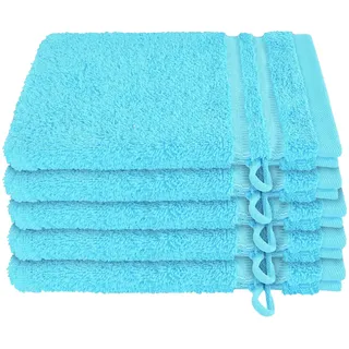 Waschhandschuh 5 x 16 x 22 cm türkis