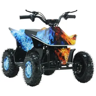 KXD E-Quad Elektro Cyber Quad Miniquad 500W 36V Pocketquad Kinderquad ATV M2 Blau