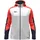 Kapuzenjacke Silber/Weiß/Coral/Marine 3XL