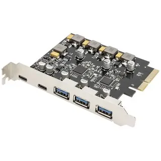 Digitus DS-30222 5 Port PCI-Express Karte PCIe