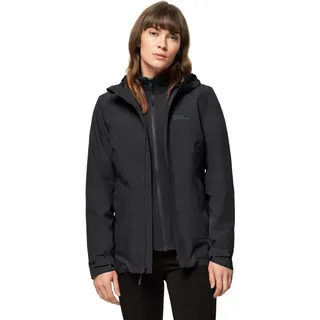 Jack Wolfskin Moonrise 3in1 Jacket Damen black M