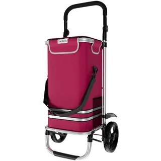 24move Einkaufstrolley 3in1 rot