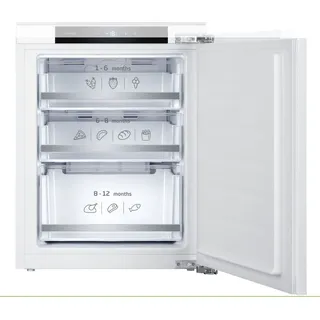 Amica EGSX 321 210 Einbau-Gefrierschrank, Nischenhöhe: 72 cm hoch, 55,6 cm breit silberfarben