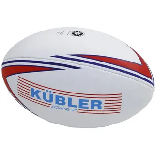 Kübler Sport® Rugbyball OFFICIAL - Weiß