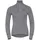 Half Zip Langarmshirt Grau XS