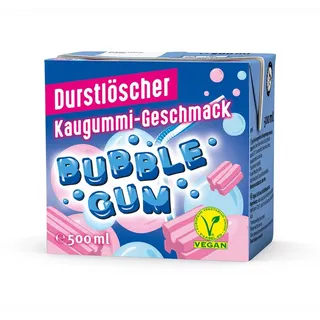 WeserGold Durstlöscher Bubble Gum Erfrischungsgetränk 500ml