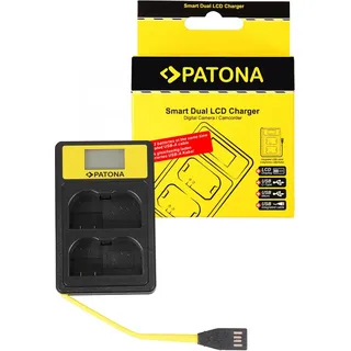 PATONA Smart Dual LCD USB Ladegerät für Nikon EN-EL15