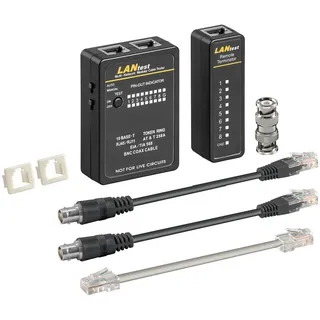 goobay Netzwerk Kabeltester Set