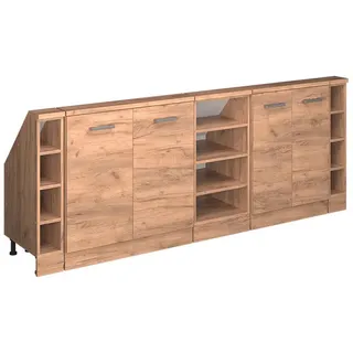 Vicco Rion 215 x 81,6 x 46 cm goldkraft eiche