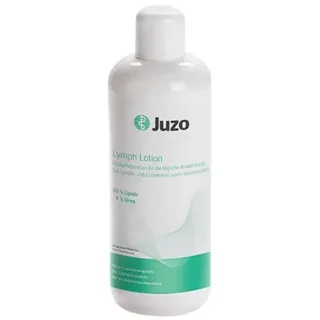 Juzo Lymph Lotion, Pflegecreme nach dem Tragen von Kompressionsstrümpfen, feuchtigkeitsspendende & rückfettende Hautpflege, 500 ml