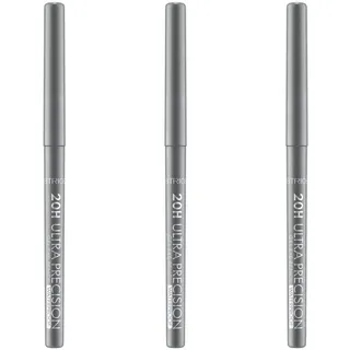 Catrice Cosmetics Catrice 20H Ultra Precision Gel Eye Pencil Waterproof, Nr. 120, Grau, langanhaltend, definierend, vegan, wasserfest, ohne Mikroplastikpartikel, Nanopartikel frei, 3er Pack (3x0.08g)