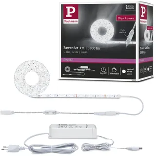 Paulmann SimpLED Power Strip Set 3 m neutralweiß beschichtet (789.59)