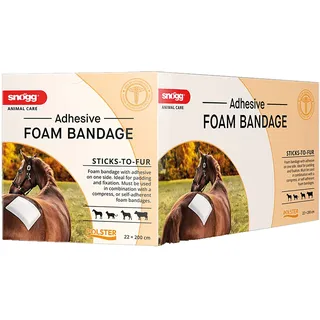 Snögg Animal Polster - Adhesive Foam Bandage, 22 cm x 2m 2 m Bandage(s)