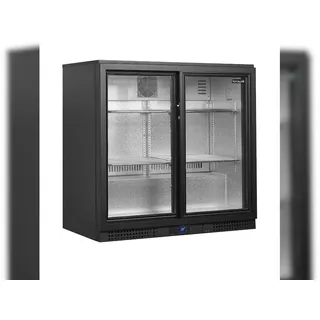 TEFCOLD Backbar-Kühlschrank BA21S 196l Schwarz