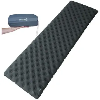Skandika Luftmatratze aufblasbar Camping Exclusive Air | Isomatte 192x63 cm