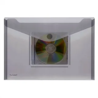 FolderSys Dokumententaschen DIN A4 quer transparent glatt 0,20 mm, 10 St.