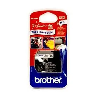 Brother MK233 - Druckerband - blau auf weiß - Rolle (1,2 cm x 8 m) - 1 Stck. - für P-Touch PT-55, PT-55P, PT-65, PT-75,