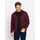 Witt Weiden Fleece-Jacke in bordeaux-meliert Gr 48/50