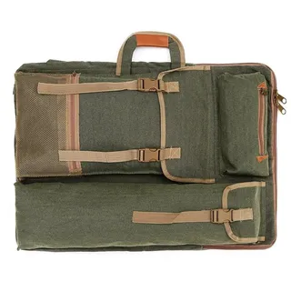 Künstler Portfolio A2 Leinwand Zeichenbrett Bag Writing Board Rucksack für AEG Zeichnen Skizzieren Malen Art (Armeegrün)