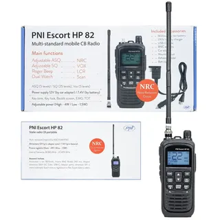 PNI Escort HP 82 CB-Funk PNI-HP82 - Schwarz