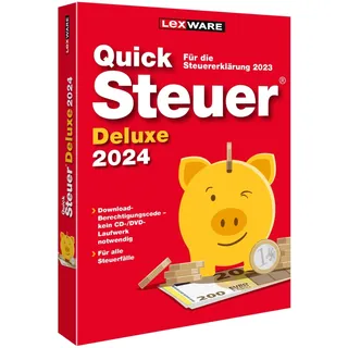 Lexware QuickSteuer 2024, für die Steuererklärung 2023