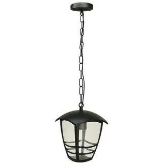 edo solutions Imma Garten Hängeleuchte Black C E27 schwarz Kette EDO777383