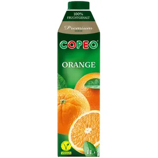 COPEO Premium Orangensaft 100% Fruchtgehalt 1000ml