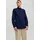 Blaparker Langarmhemd Perfect Navy Fit Slim Fit M