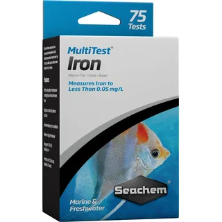 Seachem Multitest Eisen, 75 Tests