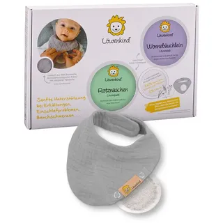 löwenkind Einsteigerbox mit Halstuch 'Baby' - Wonnebäuchlein und Rotznäschen 2x5 St