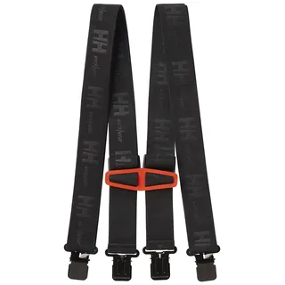 HELLY HANSEN Workwear 79523 Unisex Hosenträger Logo, 990, Schwarz