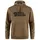 Logo Kapuzenpullover Wood Brown XL