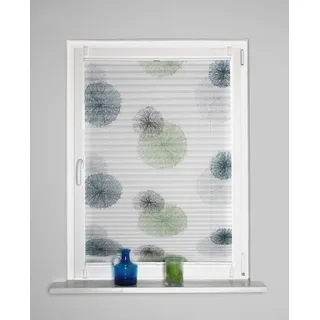 Home fashion UP & DOWN PLISSEE Rawlins, BLAU GRÜN, 130 X 40 cm, 9