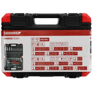 Gedore R46003094 Steckschlüsselsatz 94-tlg.