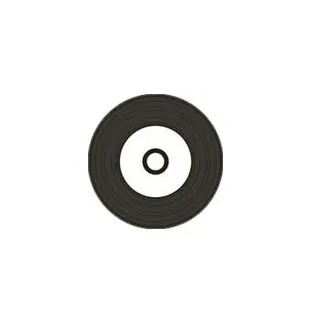 MediaRange CD-R 700 MB, CD-Rohlinge 52fach, 50 Stück, bedruckbar, Vinyl-Opt.