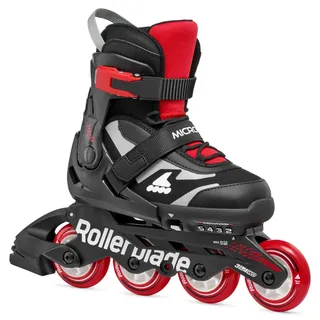 Rollerblade Microblade Schwarz/Rot 33-36,5