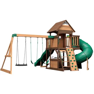 Backyard Discovery Backyard Spielturm Discovery Cedar Cove Schaukeln Rutsche Aussichtsturm