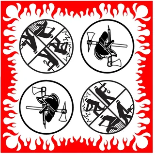 ornamensa 50 Servietten Softpoint 38x38cm Feuerwehr