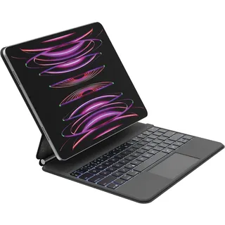 Belkin Pro Tastatur mit Hülle und magnetischem Ständer für iPad Pro 13" M4 schwarz
