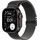 GPS + Cellular 49 mm Titangehäuse Schwarz Milanese Loop Schwarz L