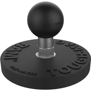 RAM MOUNTS magnetische Basisplatte (rund) - B-Kuge, Smartphone Halterung, Schwarz