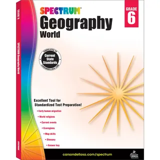 Spectrum Geography, Grade 6: World