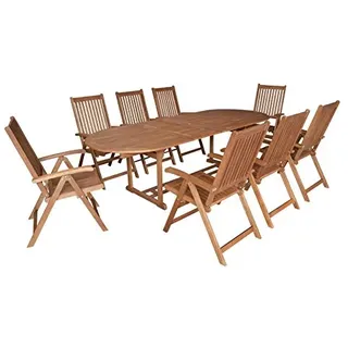 DEGAMO Lago Set 9-tlg. braun