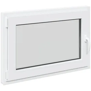 vidaXL Kellerfenster RISOR 90 x 60 cm weiß
